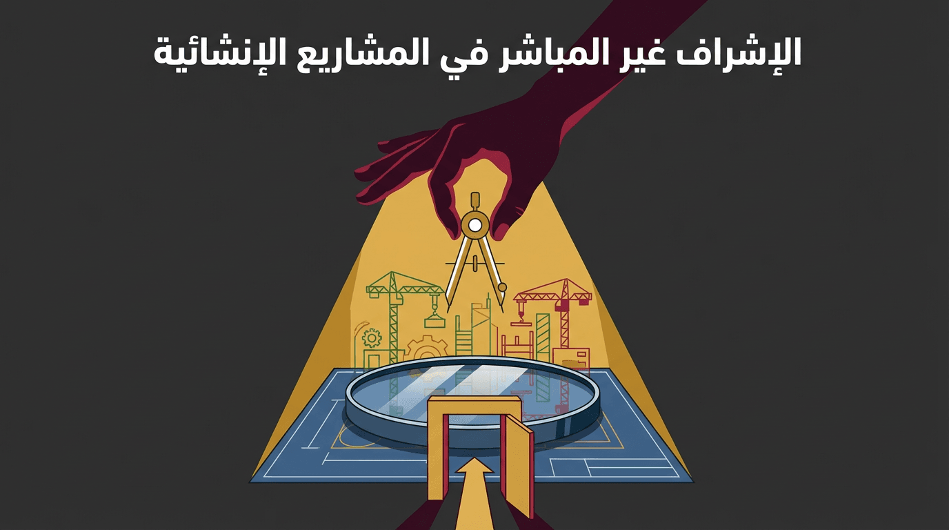 الإشراف غير المباشر في المشاريع الإنشائية