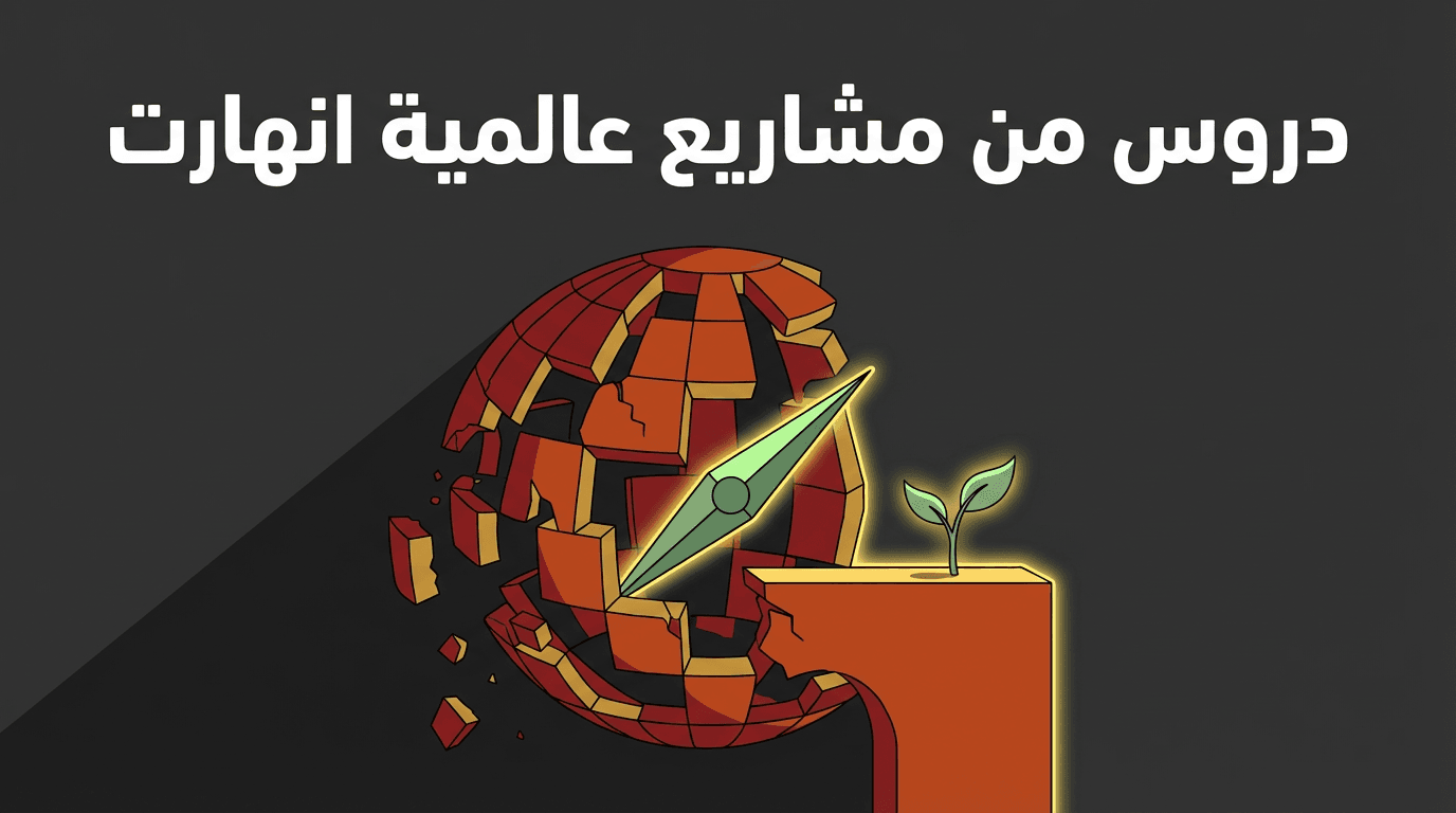 دروس من مشاريع عالمية انهارت