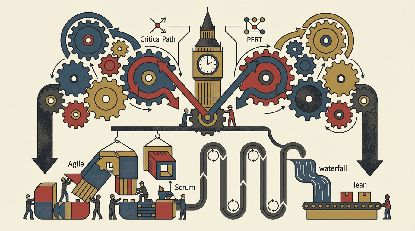 أشهر النظريات في علم إدارة المشاريع