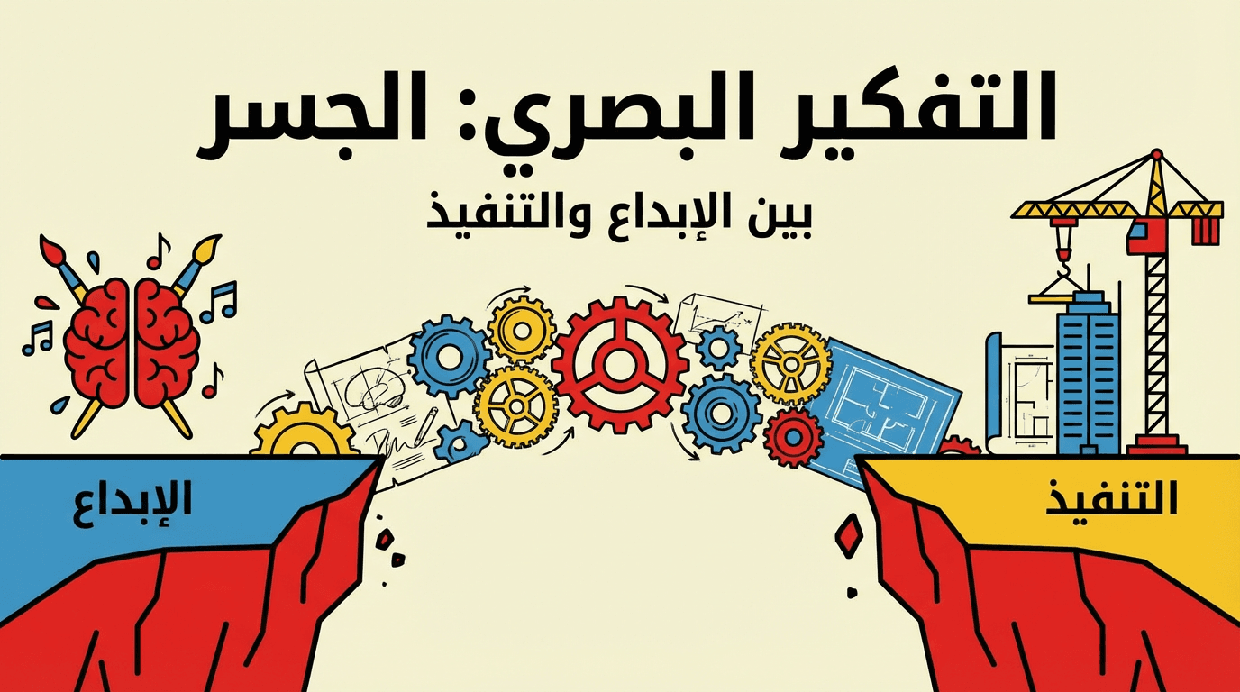 التفكير البصري كجسر بين الإبداع والتنفيذ