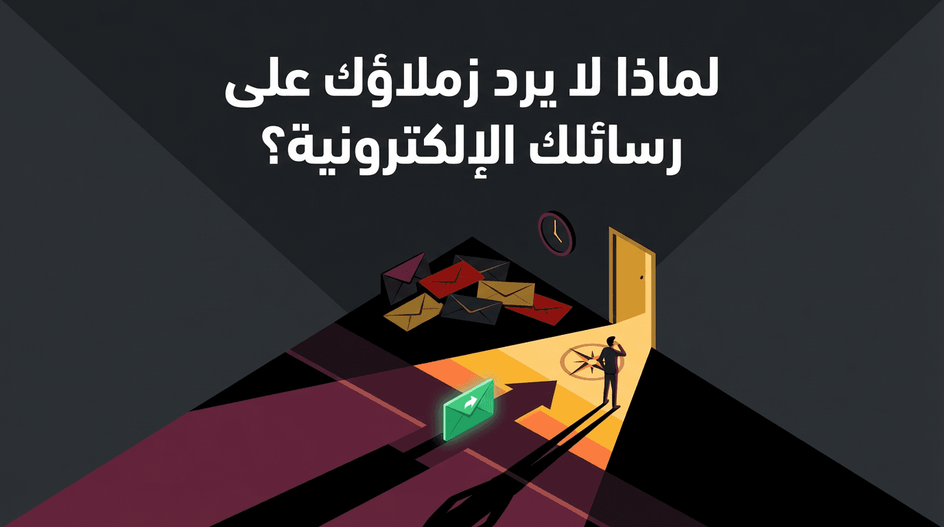 لماذا لا يرد زملاؤك على رسائلك الإلكترونية؟